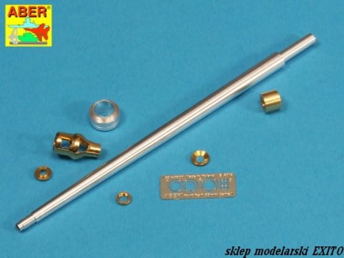 Go to product Aber 35L-125 - 1:35 88mm metal gun barrel for VK4502 (P) and Tiger II Porsche tanks