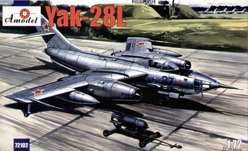 Go to product AMODEL 72102 - 1:72 Yakovlev Yak-28L
