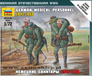ZVEZDA 6143 - 1:72 German Medical Personnel 1941-43