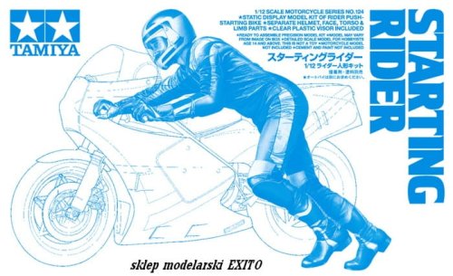 Go to product TAMIYA 14124 - 1:12 Starting Rider