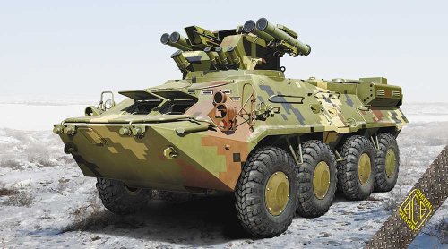 Go to product ACE 72176 - 1:72 BTR-3RK Ukrainian AT system