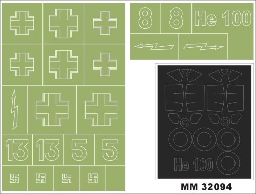 Go to product MONTEX MM32094 - 1:32 Heinkel He-100