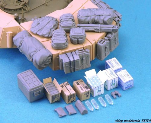 Go to product LEGEND LF1284 - 1:35 Leopard C2 (Mexas) Stowage set