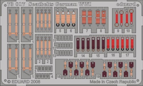 Go to product EDUARD 73017 - 1:72 Seatbelts German WWI