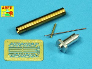 Aber 35L-161 - 1:35 metal gun barrel for 4" Stokes mortar used on Mk.IV Tadpole WWI tank