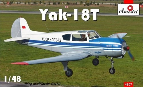 Go to product AMODEL 4807 - 1:48 Yakovlev Yak-18T