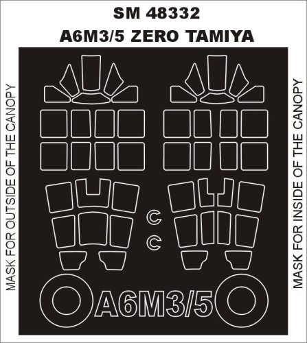 Go to product MONTEX SM48332 - 1:48 Mitsubishi A6M3/5 Zero