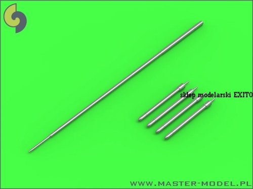 Go to product MASTER AM-32-073 - 1:32 MiG-19PM Farmer E pylon heads and Pitot tube