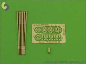 MASTER AM-72-039 - 1:72 M61 A1 Vulcan six barreled 20 mm rotary cannon