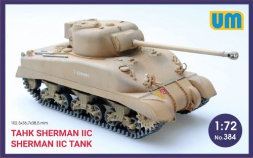 Go to product UNIMODELS 384 - 1:72 Sherman IIC