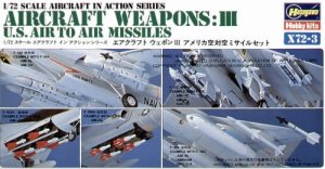 HASEGAWA X7203 - 1:72 U.S.Aircraft Weapons III - Air to Air Missiles