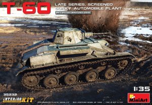MINIART 35232 - 1:35 T-60 Late series Screened (Gorky Automobile Plant) w/ interior kit