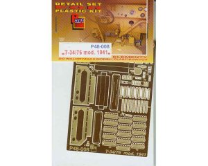 PART P48008 - 1:48 T-34/76 mod.1941