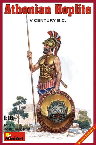 Go to product MINIART 16014 - 1:16 Athenian Hoplite. V Century B.C.