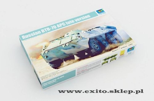 Go to product TRUMPETER 01591 - 1:35 Russian BTR-70 APC late version