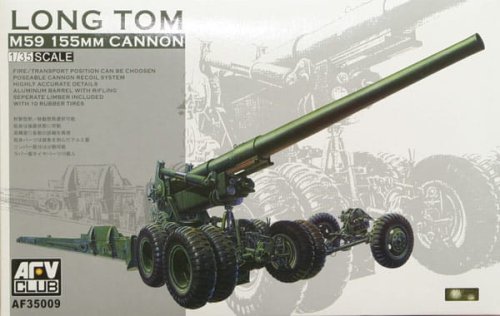 Go to product AFV CLUB 35009 - 1:35 M59 155 mm Canon Long Tom