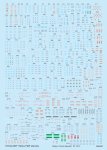 EDUARD D72015 - 1:72 MiG-21MF stencils