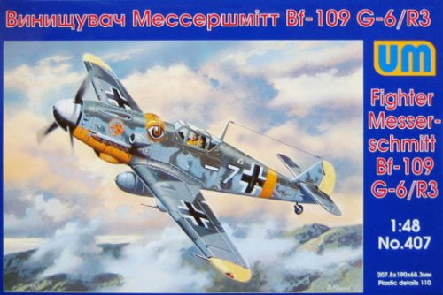 Go to product UNIMODELS 48-407 - 1:48 Messerschmitt Bf 109 G6 / R3