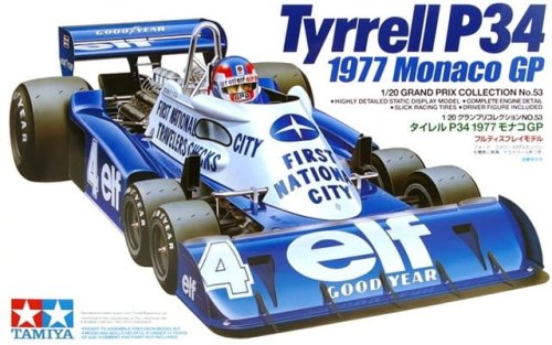 Go to product TAMIYA 20053 - 1:20 Tyrrell P34 1977 Monaco GP