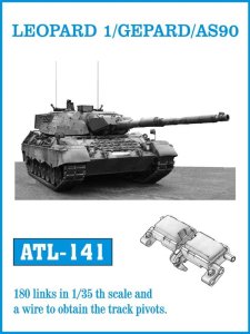 Friulmodel ATL-141 - 1:35 Leopard 1 / Cheetah / AS90 metal tracks