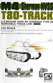 AFV CLUB 35032 - 1:35 M4 Sherman HVSS T80 Track