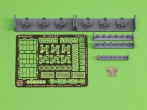 MASTER SM-350-091 - 1:350 American Bofors 40mm/56 twin cannon variant 1