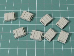 EUREKA XXL E-036 - 1:35 Modern russian ammo crates for 7,62mm AK-47 ammo, Type II