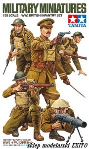 TAMIYA 35339 - 1:35 WWI British Infantry Set