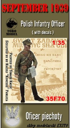 Go to product TORO MODEL 35F70 - 1:35 September 1939 - Polish Infantry officer
