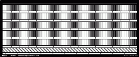 Go to product ABER 1:100-02  - 1:100 Ship railings - vertical bars