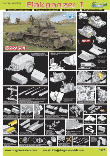 Go to product DRAGON 6577 - 1:35 Flakpanzer I