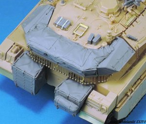 LEGEND LF1311 - 1:35 Merkava MK.IID Turret / Hull Basket set (for Academy)