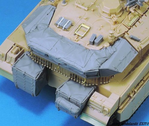 Go to product LEGEND LF1311 - 1:35 Merkava MK.IID Turret / Hull Basket set (for Academy)