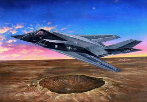 TRUMPETER 03219 - 1:32 F-117A Nighthawk