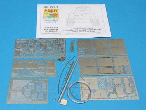 Go to product ABER 35K11 - 1:35 Pz.Kpfw. VI Ausf.B (Sd.Kfz.182) King Tiger (Porsche Turret )