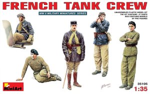 MINIART 35105 - 1:35 French Tank Crew