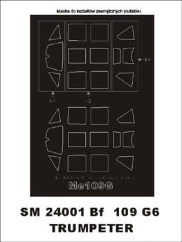 Go to product MONTEX SM24001 - 1:24 Messerchmitt Bf-109 G-6