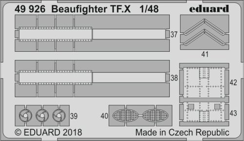 Go to product EDUARD 49926 - 1:48 Beaufighter TF.X