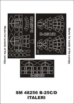 Go to product MONTEX SM48256 - 1:48 B-25 C/D Mitchell