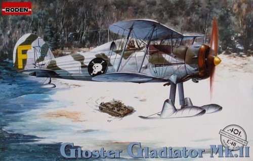 Go to product RODEN 401 - 1:48 Gloster Gladiator Mk.II