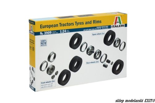Go to product ITALERI 3909 - 1:24 European Tractors Tyres and Rims