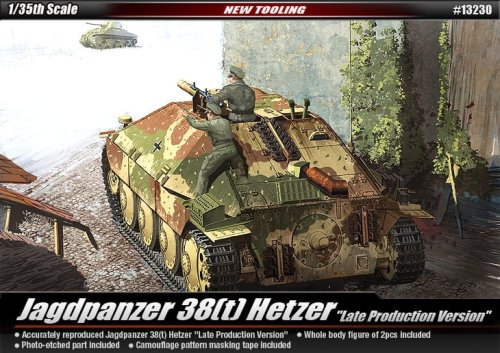 Go to product ACADEMY 13230 - 1:35 Jagdpanzer 38(t) Hetzer (Late Production)