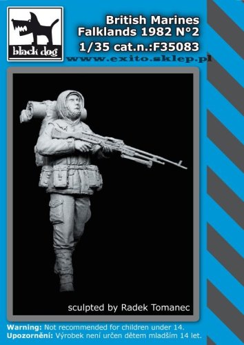 Go to product BLACK DOG F35083 - 1:35 British Marines Falklands 1982 N°2