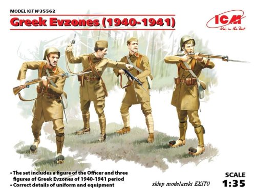 Go to product ICM 35562 - 1:35 Greek Evzones ( 1940-1941 )