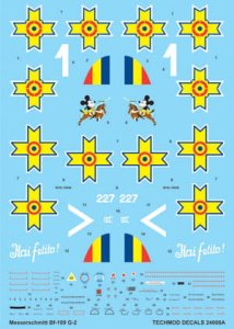 TECHMOD 24008 - 1:24 Messerschmitt Bf-109 G-2 w/masks