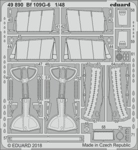 EDUARD 49890 - 1:48 Bf 109G-6