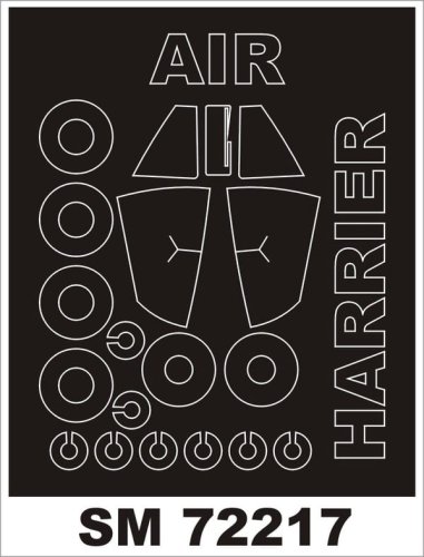 Go to product MONTEX SM72217 - 1:72 Harrier GR.3