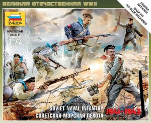 ZVEZDA 6146 - 1:72 Soviet Naval Infantry