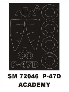 Go to product MONTEX SM72046 - 1:72 P-47 D