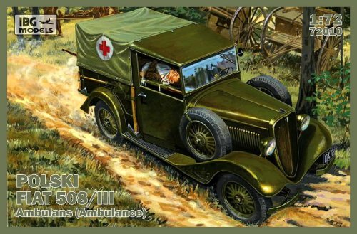Go to product IBG 72010 - 1:72 Polski Fiat 508/III ambulans
